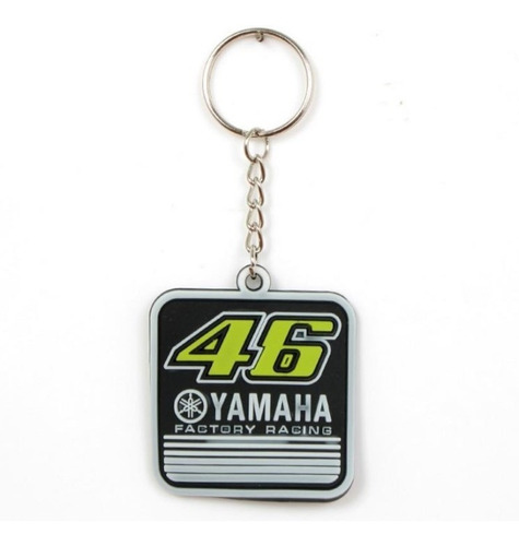 Llavero De Diseño Oficial Yamaha Rossi Vr 46 Racing F1