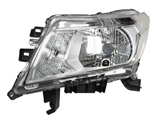 Semioptica Izq Fondo Cromado (h4) Nissan Np300 2016-21 (4x4)