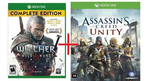 The Witcher 3 + Assassin's Creed Unity Midia Digital Offline
