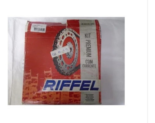 Imagem 4 de 5 de Kit Transmissão, Corr. Coroa E Pinhão, Riffel Fazer 250 2015