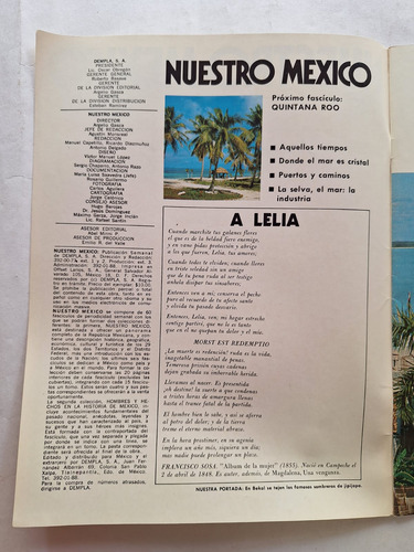 Campeche - Nuestro México - Revista (Usado)