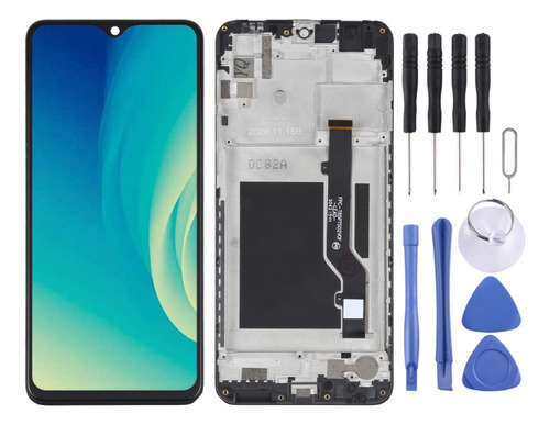 A Oem Lcd+touch Screen With Frame For Zte Blade A7s 2020