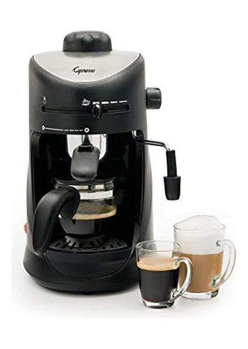 Máquina De Café Espresso Y Capuchino/negro. Marca Capresso