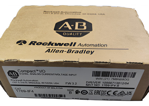 Allen Bradley 1769-if4 Módulo Compactlogix Análogo