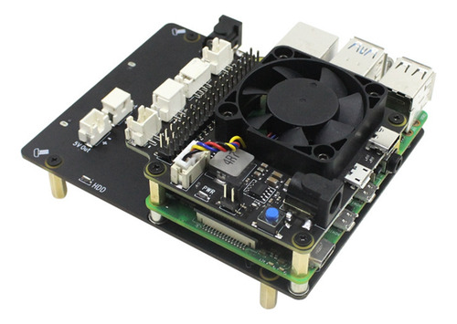 Placa De Expansión De Almacenamiento Hdd/ssd X825 V2.0 De 2,