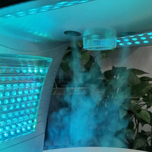 Imagen 6 de 8 de Cabina Led Vaporizacion Ozono Fototerapia 7 Colores