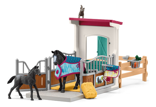 Schleich Horse Club Juego De 34 Piezas Con Figuras De Caba