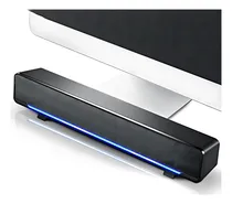 Comprar Altavoces Para Computadora, Barra De Sonido Para Computadora Con Cable Usb, Reproductor De Música Caja De Sonido Envolvente Para Graves Entrada De 3.5 Mm Para Computadora De Escritorio(negro)