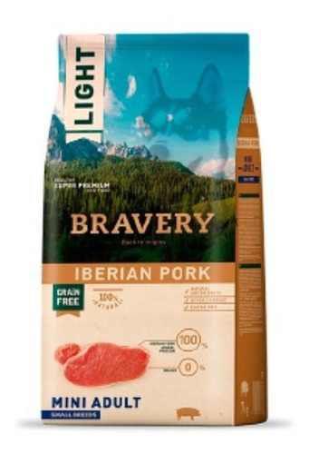 Bravery Iberian Pork Light Raza Pequeña 2kg Razas Mascotas 