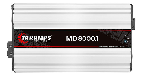 Modulo Taramps Md 8000 1 Ohm 8000 Rms Amplificador 8000w md8000 1ohm Som Automotivo