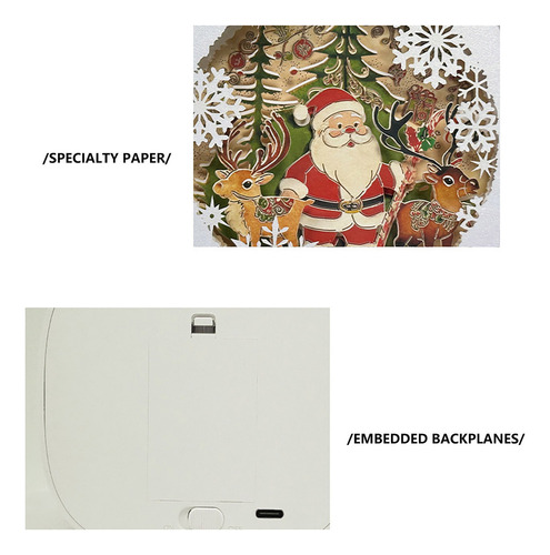 . Lámpara Estéreo Para Tallar Papel J Castle, Regalo De