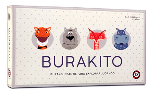 Juego De Mesa Burakito Burako Infantil Ruibal Original