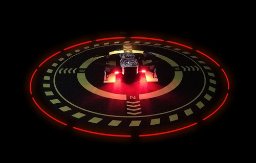 Imagen 6 de 10 de Led Dji Mini 2 Y 3 Drone Landing Pad 70cm Base De Aterrizaje