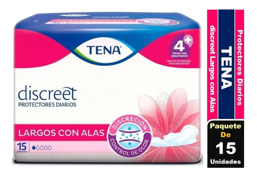 Protectores Diarios Tena Discreet 15 Un