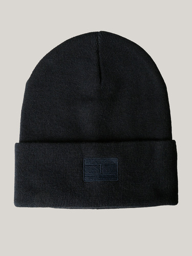 Gorro De Canalé Solid Con Logo Azul Tommy Hilfiger