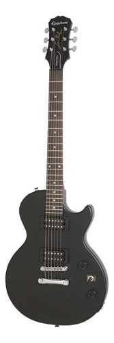 Guitarra eléctrica Epiphone Les Paul Special VE de álamo ebony con diapasón de palo de rosa