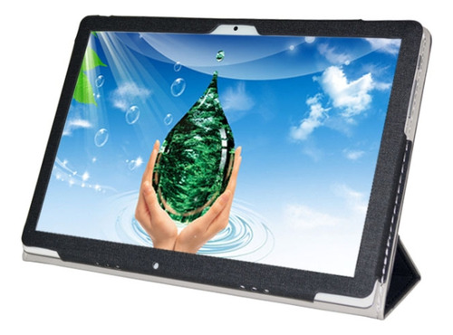 Estojo De Couro Preto Para Teclast P10se
