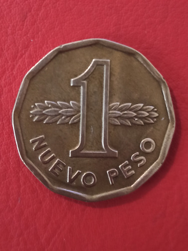 Moneda De Uruguay 1 Nuevo Peso Uruguayo Año 1978