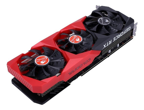 Placa De Video Colorful Rtx 3070 Nb V2 8g Lhr-v 3 Coolers