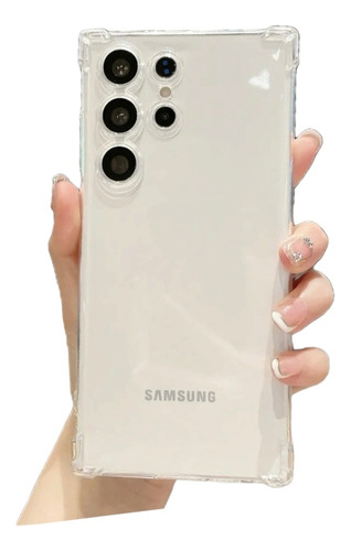 Funda Para Samsung S24 Ultra Transparente Reforzada