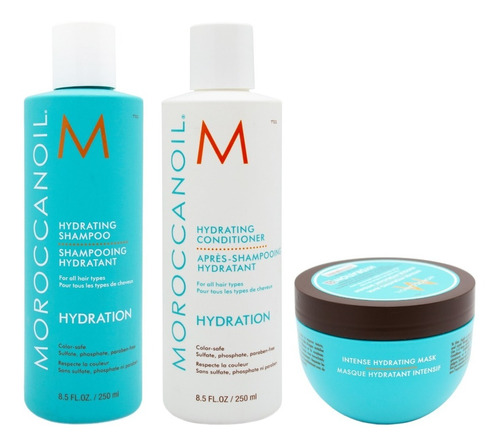 Moroccanoil Hydration Shampoo + Acond+ Mascara Intensa 250ml