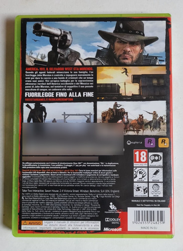 Red Dead Redemption - Xbox 360 (Usado)
