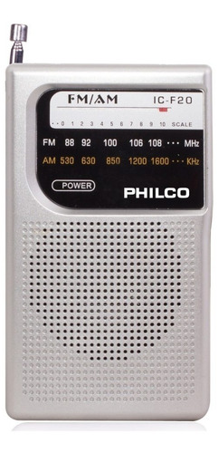 Radio Am/fm Portatil Philco Ic-f20