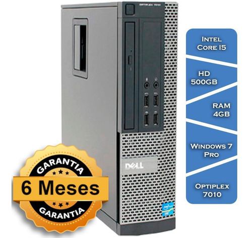 Imagem 1 de 7 de Pc Dell Optiplex 7010 Core I5 3570g° Hd500 4gb Ram Win Pro