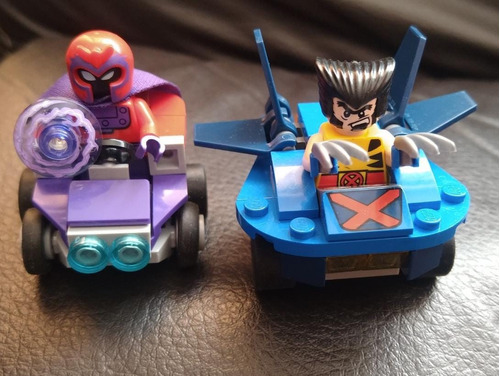 Lego, Wolverine Vs Magneto, Super Heroes, Usado