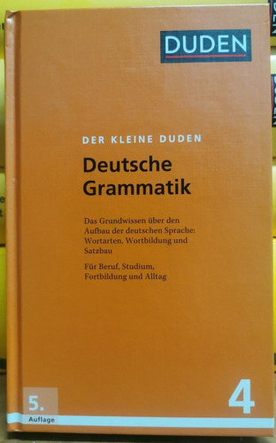 Der Kleine Duden  Deutsche Grammatik - Duden