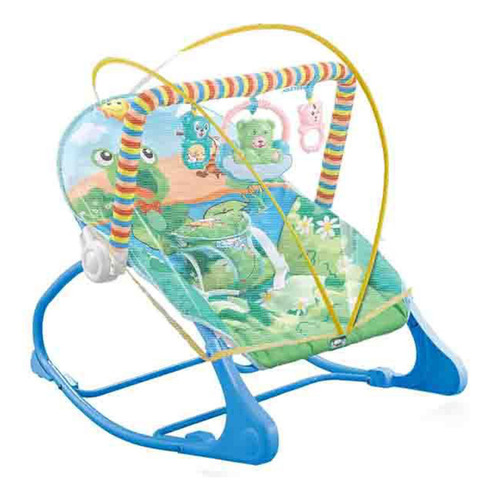 Silla Portátil Rocking Seat Para Bebés, Relajante Y Vibrator