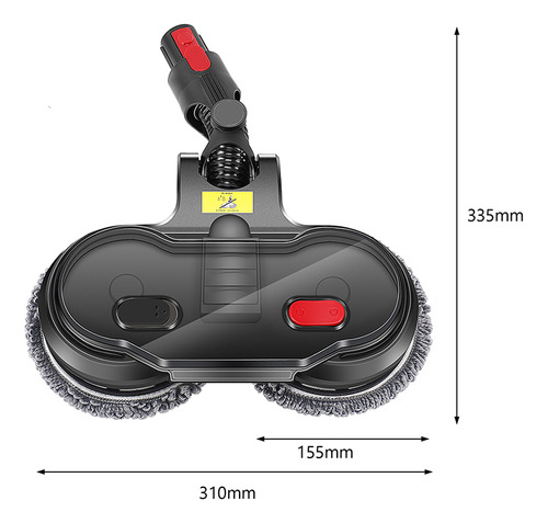 Cabezal De Limpieza Eléctrico Para Dyson V7, V8, V10, V11, I