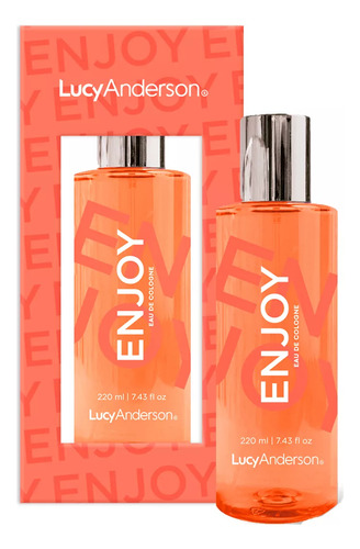 Perfume Lucy Anderson Enjoy Eau De Cologne 220ml Spray Mujer