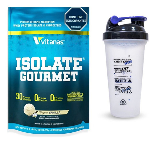 Proteina Isolate Gourmet 5 Lb - L a $74000