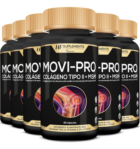 6x Movi Pro Hf Suplements Premium 60 Caps