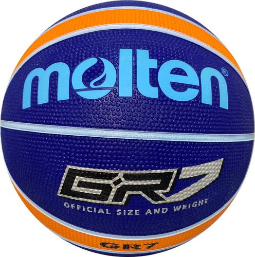 Balón De Baloncesto Molten Bgr6-12 Paneles #6 Caucho