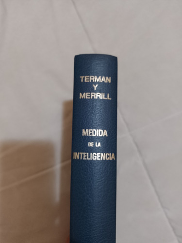 Medida De La Inteligencia. Lewis Terman Maud Merrill. Espasa (Usado)
