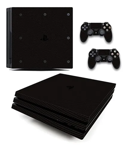 comprar Skin Personalizado Para Ps4 Pro Sim.fibra De Carbono (0087)