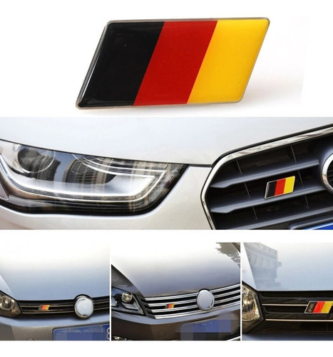 Emblema Bandera Alemania Persiana/baul - Bmw Volskwagen Audi