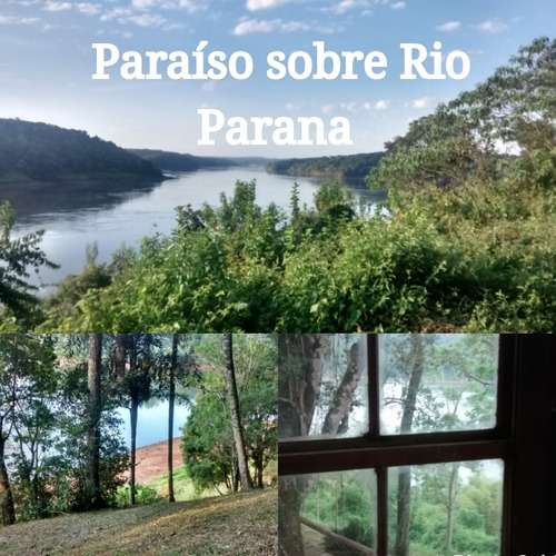 Hermosa Chacra 20hect Sobre Rio Parana Misiones