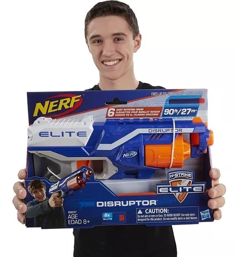 Arma Nerf Strike + Colete + Pulseira + 30 Dardos Brinquedo