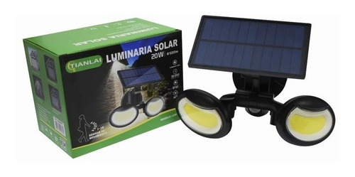 Luces Solares Led Impermeables C/sensor De Movimiento 500lm
