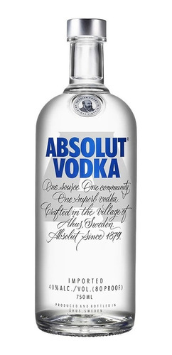 Vodka Absolut Original 750 Ml