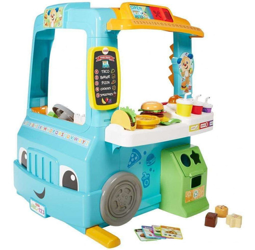 Camión De Comida De Juguete Fisher-price Ríe Y Aprende