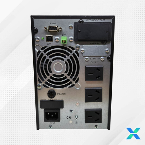 Imagen 2 de 8 de Ups Online Doble Conversion Kaise 1kva 900w Modo Eco Fp 0.9