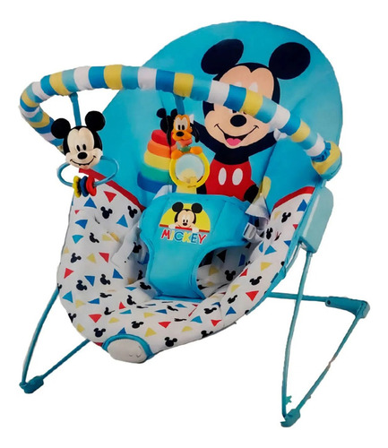 Mecedora Bouncer Disney Bsk-22 Mickey Vibrador Y Con Sonido