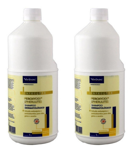 2 Peroxydex Spherulites Shampoo 1 Litro - Virbac