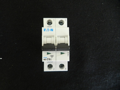 Interruptor Termomagnetico Bipolar 2x16 Amp. Moeller Eaton