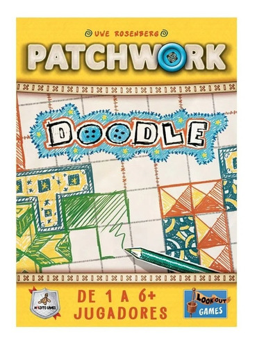 Juego De Mesa Tipo Tetris Patchwork Doodle Original Nuevo