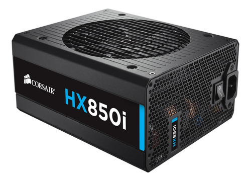 Fuente de poder para PC Corsair HXi Series HX850i 850W black 115V